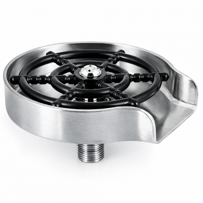 Βάση Πλυσίματος Ποτηριών CHROME CUP WASHER 13 x 15 x 4,5 εκ. Sanitec 999