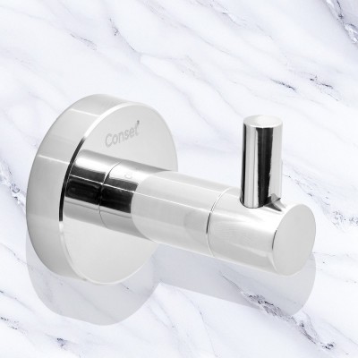 Άγκιστρο – Κρεμάστρα Μονή Μπάνιου Χρώμιο Conset C1591-54