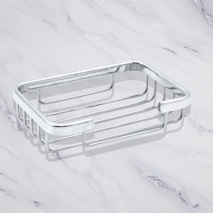 Επιτοίχια Σαπουνοθήκη Χρώμιο Conset C1593-130S04S04