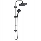 Στήλη Ντους Duscheline Στρογγυλή Dusho Piano Black DM-7073 Μαύρο