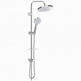 Στήλη Ντους Duscheline Στρογγυλή Joven Chrome DM-7225 Χρώμιο