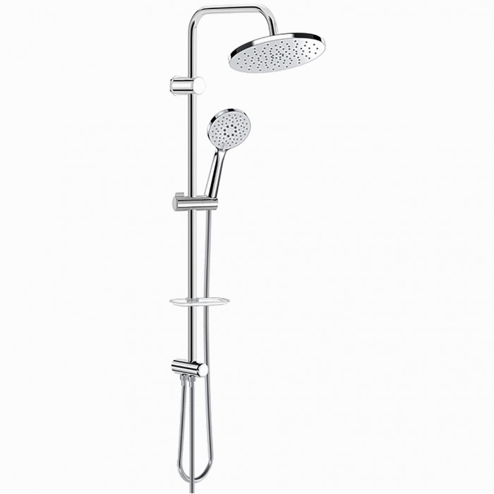 Στήλη Ντους Duscheline Στρογγυλή Joven Chrome DM-7225 Χρώμιο