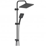 Στήλη Ντους Duscheline Τετράγωνη Pera Mat Black DM-7464  Ματ Μαύρο