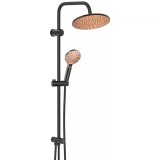 Στήλη Ντους Duscheline Στρογγυλή Icon Bronze Mat Black DM-7473 Μπρονζέ Ματ Μαύρο