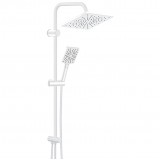 Στήλη Ντους Duscheline Τετράγωνη Pera Alpine White DM-7494 Λευκό