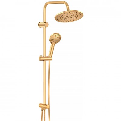 Στήλη Ντους Duscheline Στρογγυλή Icon Mat Gold DM-7503 Ματ Χρυσό