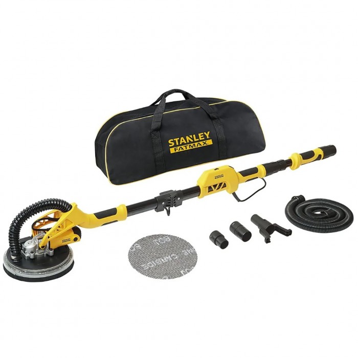 Τριβείο Τοίχου 225MM 750W Ταχύτητα Λείανσης έως 1700tpm Ύψος 1,25 έως 1,8Μ STANLEY SFMEE500S