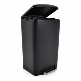 Κάδος Απορριμμάτων Soft Close 12Lt 830374 27x17x39cm Black Ankor