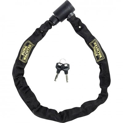 Κλειδαριά Ποδηλάτου - Μηχανής με Συρματόσκοινο και Κλειδί 6mmX90cm Burg 58090 