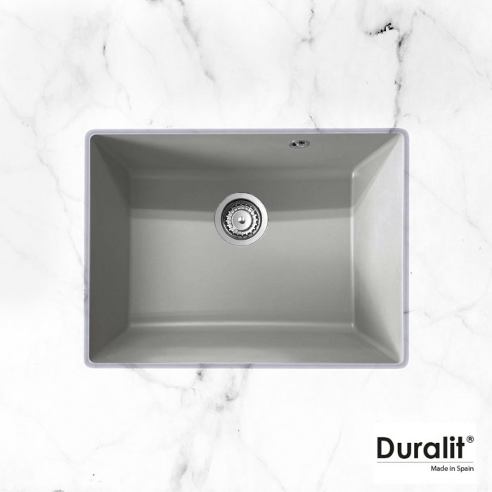 Νεροχύτης Συνθετικός Υποκαθήμενος 60x50 Duralit Platinum KZ060U-430 Germany