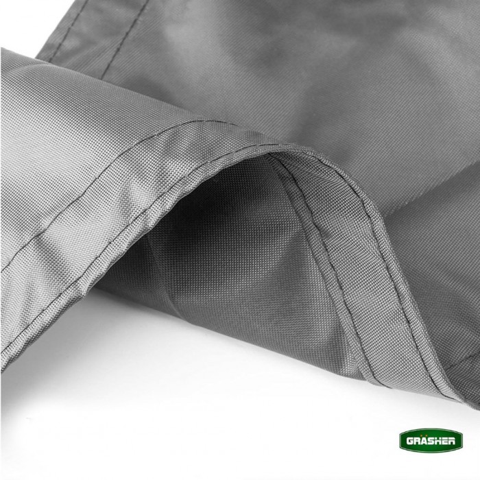 Πανί Σκίασης Oxford Αδιάβροχο 5x5m 180gr/m² Γκρί με 4 Κρίκους GRASHER