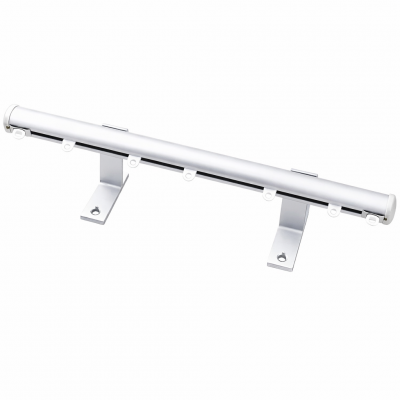 Μεταλλικός Σιδηρόδρομος Action Φ22 1.60m Λευκός Frans Interior Design