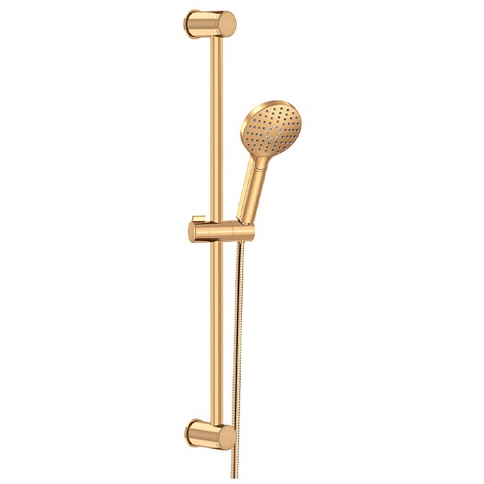 Βέργα Ντους Duscheline Στρογγυλή Icon Mat Gold DM-3777 Ματ Χρυσό