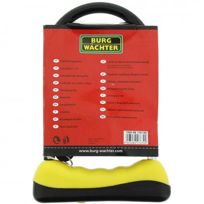 Λουκέτο Μηχανής Πέταλο 14mmX110mmX180mm Burg 1500. 170/180