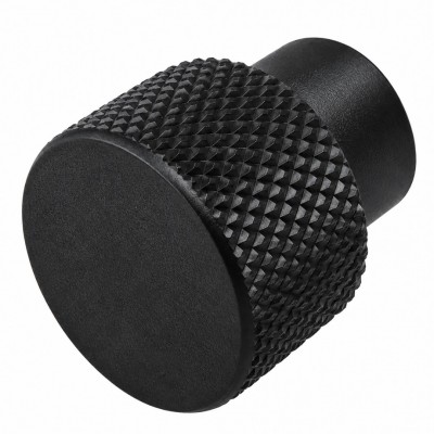 Πόμολο Επίπλου Αλουμινίου Ø25 08xΥ25.94mm Μαύρο ORAMIS 10100403