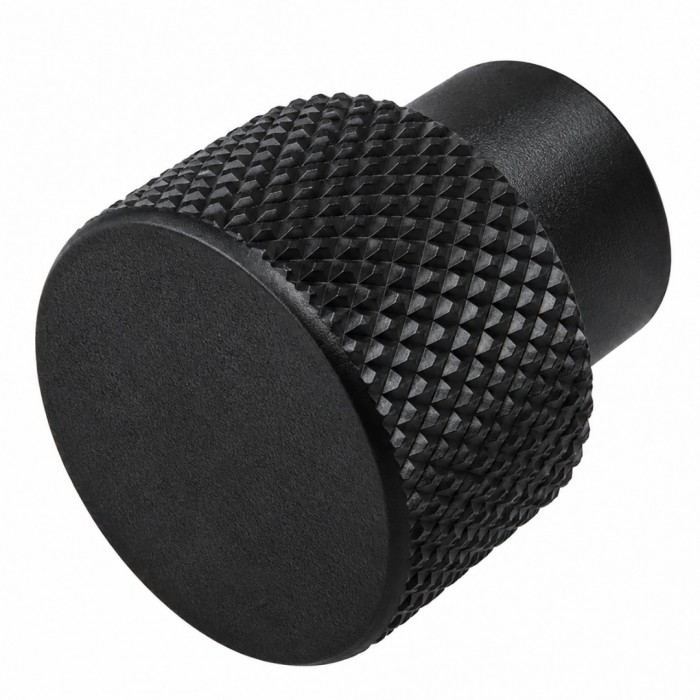 Πόμολο Επίπλου Αλουμινίου Ø25 08xΥ25.94mm Μαύρο ORAMIS 10100403