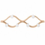 Κρεμάστρα Τοίχου Montage 6 Θέσεων 1021053-668 51x6x15cm White-Natural Umbra