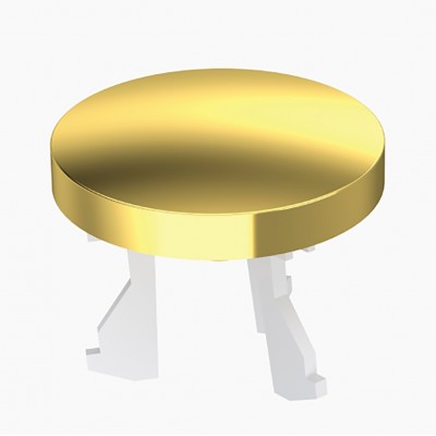 Διακοσμητική Τάπα (1τεμάχιο) Υπερχείλισης Νιπτήρος Τύπου ''C'' σε Χρυσό 1226