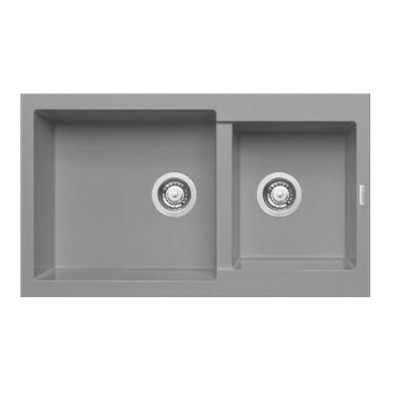 ΝΕΡΟΧΥΤΕΣ Pyramis PYRAGRANITE ALAZIA  Industrial Grey (86X50) 1 3/4B - 070106711