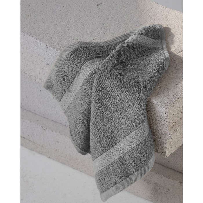 Βαμβακερή Λαβέτα Reach 33x33cm Λαβέτα | 33x33cm Γκρι απαλό