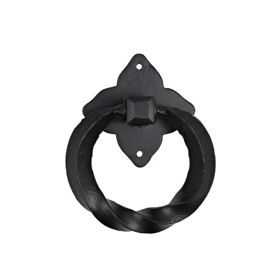 Ρόπτρα πόρτας Roline K323 Μαύρο