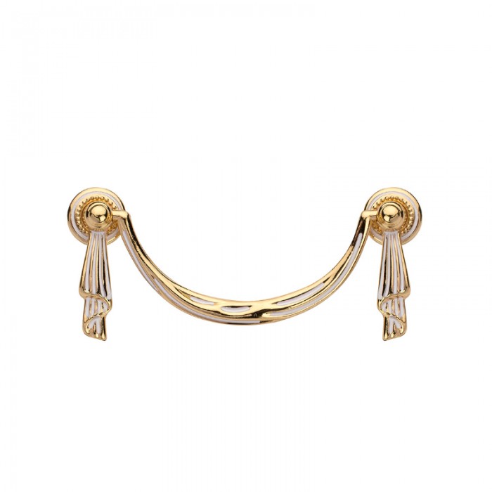 Λαβές επίπλων Roline 653-96/115  Χρυσό - Λευκό