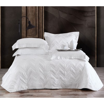 LIZZIE - ΣΕΤ ΚΟΥΒΕΡΛΙ ΛΕΥΚΟ ΣΕΤ 7 ΤΕΜΑΧΙΑ (1 235X250, 2 240X260, 4 50X70)