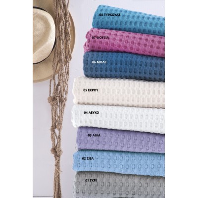 LEXY - ΚΟΥΒΕΡΤΑ ΠΙΚΕ ΜΠΛΕ ΣΚΟΥΡΟ ΥΠΕΡΔΙΠΛΟ (230X250)