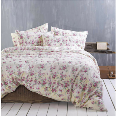 MAYFAIR ΡΟΖ - ΣΕΤ ΣΕΝΤΟΝΙΑ ΦΑΝΕΛΕΝΙΑ ΗΜΙΔΙΠΛΟ (160X260)