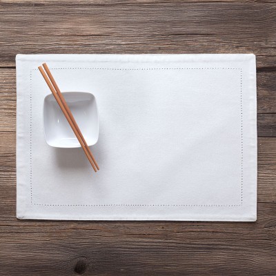 INEZ - ΤΡΑΠΕΖΟΜΑΝΤΗΛΟ ME ΑΖΟΥΡ ΛΕΥΚΟ ΣΟΥΠΛΑ (30X50)