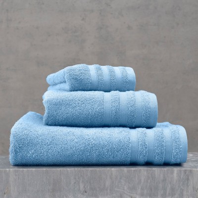 LAGOON - ΠΕΤΣΕΤΑ 100% ΒΑΜΒΑΚΙ ΠΕΝΙΕ 470gsm ΓΑΛΑΖΙΟ ΧΕΡΙΩΝ (40X60)