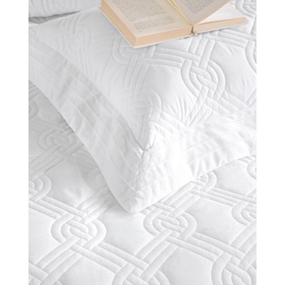 REINA - ΣΕΤ ΚΟΥΒΕΡΛΙ ΛΕΥΚΟ ΣΕΤ 7 ΤΕΜΑΧΙΑ (1 235X250, 2 240X260, 4 50X70)