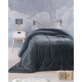 TILTY ΓΚΡΙ ΜΠΛΕ - ΚΟΥΒΕΡΤΟΠΑΠΛΩΜΑ ΗΜΙΔΙΠΛΟ (160Χ220)