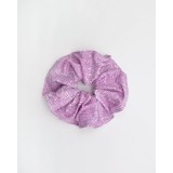 Scrunchies Λαστιχάκι Μαλλιών Abstract Μωβ.  Μωβ