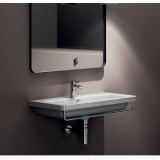 Νιπτήρας μπάνιου σε λευκό χρώμα Bianco Urban 35080-300- 80 x35 cm