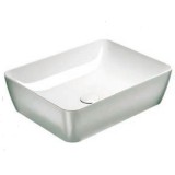 Νιπτήρας μπάνιου σε χρώμα πλατίνας Gsi Sand Platinum 9037-420300 50 x38 cm