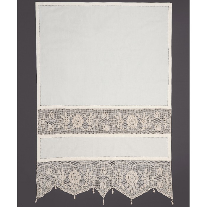 κουρτίνα 097 (50cm x 100cm) ecru με τούνελ