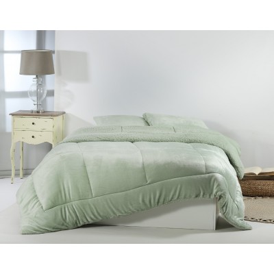 Κουβερτοπάπλωμα solid (240cm x 260cm) light green