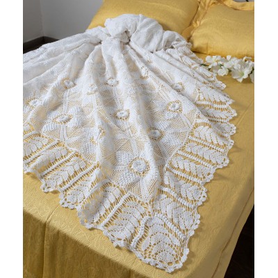 Χειροποίητη πλεκτή κουβέρτα 10049 (225cm x 250cm)