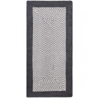 Χαλί γιούτα 1777 (70cm x 160cm) dark grey