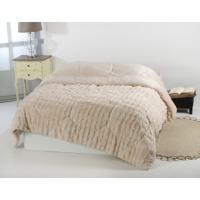 Κουβερτοπάπλωμα burble (170cm x 240cm) cream