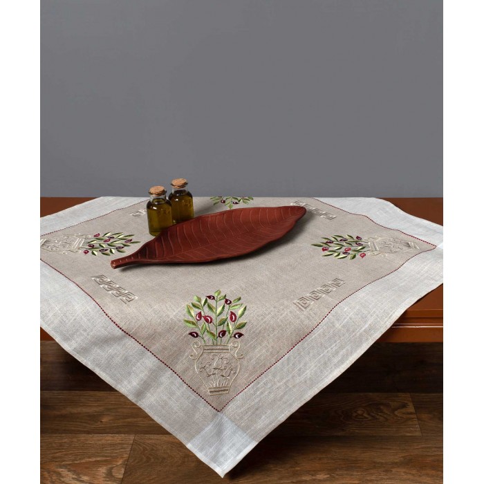 Τραπεζομάντηλα 2625 (160cm x 300cm) κόκκινη ελιά
