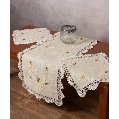 Σετ τριών τεμαχίων ροκοκό (45cm x 110cm + 2x40cm x 40cm) 313