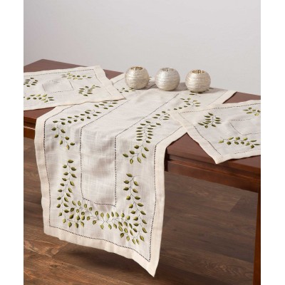 τραπεζομάντηλα (60cm x 60cm) 3279 εκρού