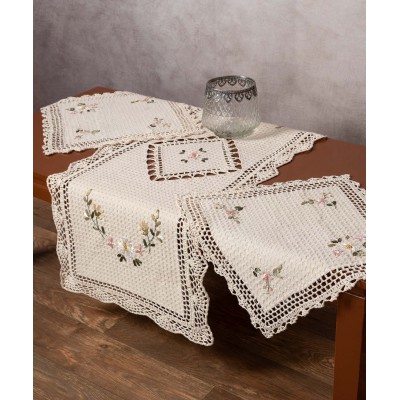 Σετ τριών τεμαχίων ροκοκό (45cm x 110cm + 2x40cm x 40cm) 3509