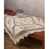 Καρέ ροκοκό και πλεκτό (85cm x 85cm) 3509