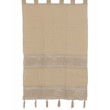 κουρτίνα 450 (160cm x 160cm) ecru με τιράντες