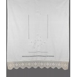 κουρτίνα 4878A (150cm x 180cm) λευκό με τούνελ