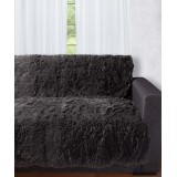 Διακοσμητικό μαλλιαρό ριχτάρι 5336 (145cm x 195cm) ανθρακί