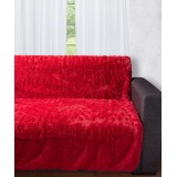 Διακοσμητικό μαλλιαρό ριχτάρι 5336 (145cm x 195cm) κόκκινο